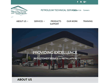 Tablet Screenshot of petrotechservices.com